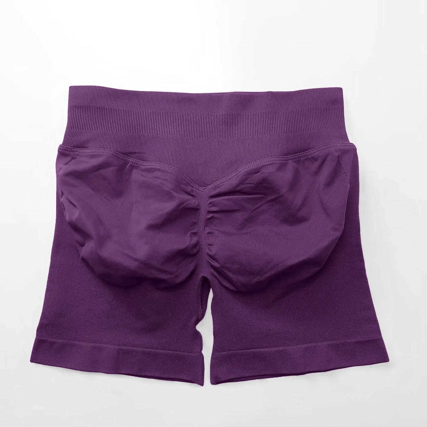 NCLAGEN Seamless Shorts 4.5" Gym Shorts Woman Scrunch Butt Fitness Sports Short Workout Seamless Leggings Running Yoga bottoms